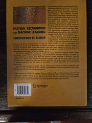Pattern Recognition and Machine Learning Christopher Bishop