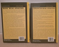 Cornerstones Basic/Advanced Real Analysis 2 Vol Set – 2005, HC
