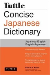 Tuttle Concise Japanese Dictionary: Japanese-English English-Japanese, Martin, S