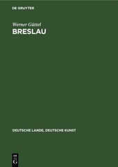 Gttel – Breslau – New hardback or cased book – 47 – X555z