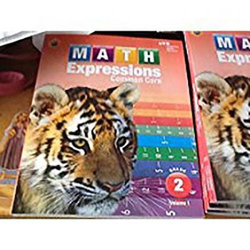 Math Expressions: Student Activity Book, Volume 1 (Softcover) Grade 2 – GOOD