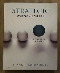 Strategic Management: Concepts & Cases Hardcover Textbook Frank T. Rothaermel