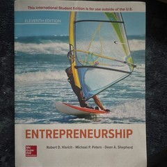 McGraw-Hill Entrepreneurship 11th Intl Edition Paperback Hisrich Peters Shepherd