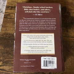 Thomas Nelson Illustrated Dictionary of the Bible Hardcover Study Resource