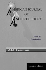 American Journal Of Ancient History 12 2