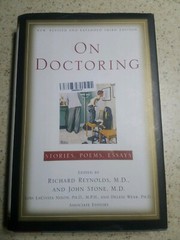ON DOCTORING STORIES POEMS ESSAYS Book by Richard Reynolds & Stone Hardcover