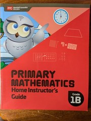 Singapore Primary Mathematics Lot, 1A-3B Instructor Manuals, 1B-2B Student Books