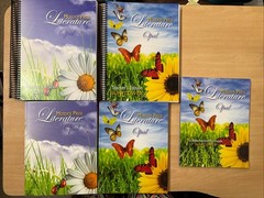 Lot 5 Mosdos Press Literature Opal Student + Teacher Ed Sunflower Daisy Workbook