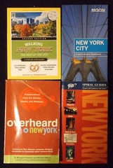 NEW YORK BOOK LOT USED WALKING NEW YORK CITY AAA SPIRAL GUIDES TRAVEL OVERHEARD