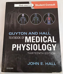 Guyton and Hall Textbook of Medical Physiology 13th Edition John E. Hall #B1163