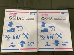 OSHA 10-Hour Online Training For Construction Printed Study Guide 2017 ASC