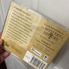 mystery of history volume 1 , cd-rom PRINTABLE reproducibles (edition 1 Or 2)