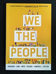 WE THE PEOPLE Thirteen Essentials Edition Textbook 2021 W. W. Norton QikShip NEW