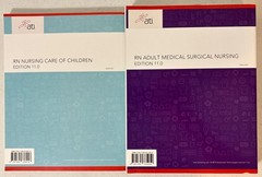 Set of 9 ATI Nursing/RN Content Mastery Series Review Module Books *NICE & CLEAN