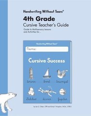 4th Grade Cursive Teacher’s Guide by Jan Z. Olsen and Emily F. Knapton (2013,…