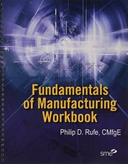 FUNDAMENTALS OF MANUFACTURING WORKBOOK By Philip D. Rufe **BRAND NEW**