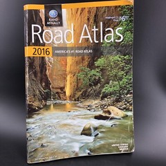 2016 Road Atlas : Reg by Rand McNally United States Canada Mexico Paperback