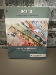 EC340 International Economics, 4th Edition by Robert Feenstra & Alan Taylor, MSU