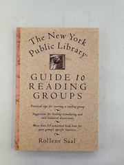 The New York Public Library Guide to Reading Groups: Saal, Rollene , paperback