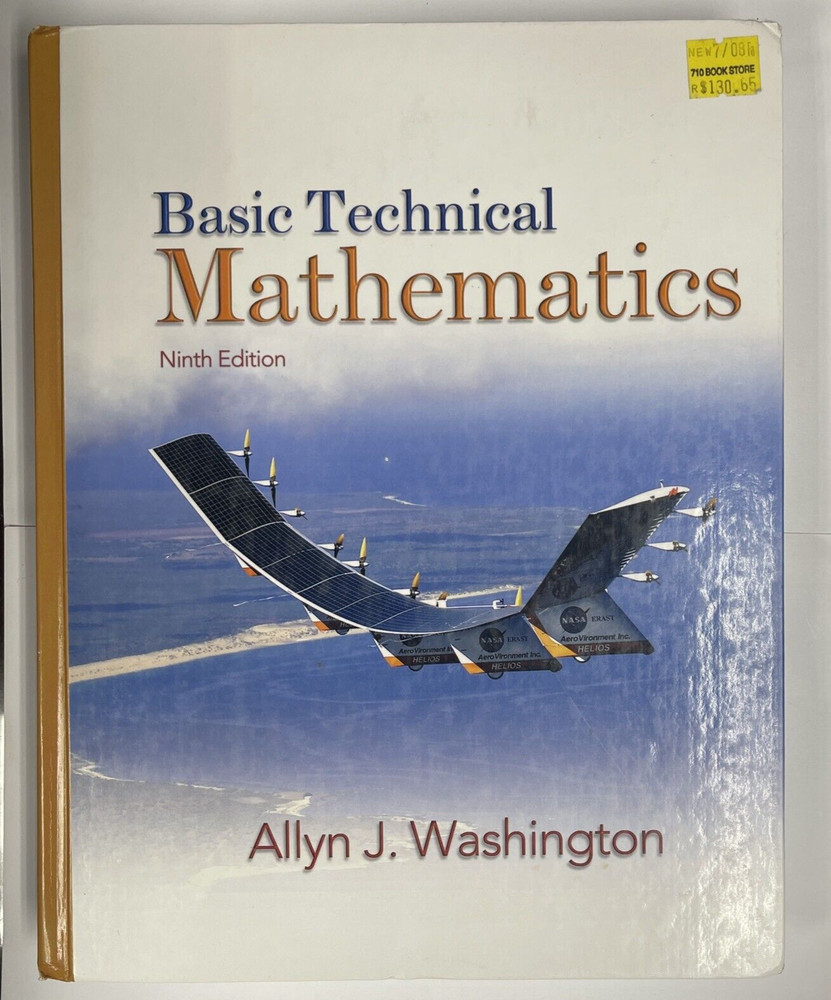 Basic Technical Mathematics by Allyn J. Washington (2008, Hardcover)