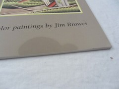Book – JIM BROWER Transparent Watercolor Paintings – MOOD & MODE, 2003 Toledo OH