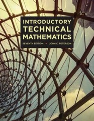Introductory Technical Mathematics, Paperback by Peterson, John C.; Smith, Ro…