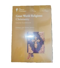 Great Courses World Religions:Christianity,Course Guide Book W/2 DVDs,NEW SEALED