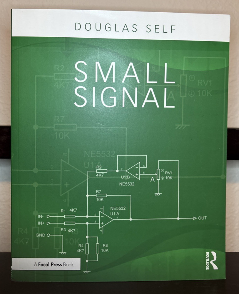 Small Signal Audio Design Self Douglas 2nd edition TRD PPK Focal Press 2015 VG