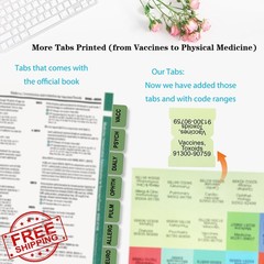 CPT 2026 Professional Edition Index Tabs Laminated Color-Coded Book