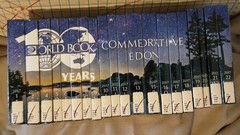 2017 World Book Encyclopedia (Near Complete 20 Volume Set) Commemorative Edition