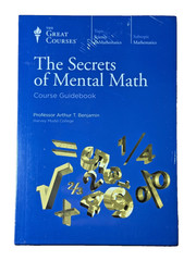 Secrets of Mental Math Great Courses DVD Set + Guidebook Arthur Benjamin 2007NEW