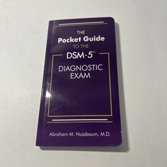 Pocket Guide to the DSM-5 Diagnostic Exam by Abraham M. Nussbaum VG