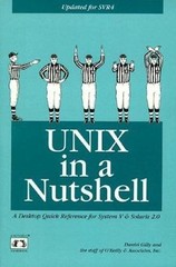 UNIX in a Nutshell: System V Edition: A – 9781565920019, paperback, Daniel Gilly