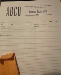 Complete KIT – ABCD Arizona Battery For Communication Disorders of Dementia Used