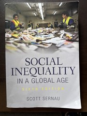 Social Inequality in a Global Age by Scott R. Sernau (2019, Trade Paperback)