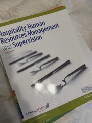 Hospitality Human Resources Management & Supervision with answer sheet