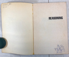 Reasoning by Michael Scriven 1976 E-39