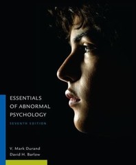 Essentials of Abnormal Psychology Hardcover David H., Durand, V.
