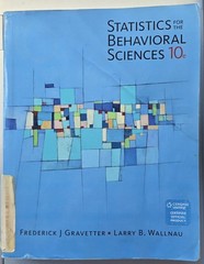 Statistics for the Behavioral Sciences 10th Edition L Wallnau & F Gravetter 2015