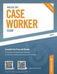 Master the Case Worker Exam (Arco Master the Case Worker Exam) – GOOD