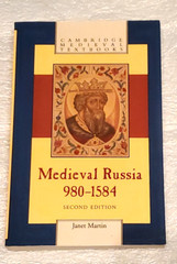 Medieval Russia, 980-1584 by Janet Martin (English) Paperback Textbook