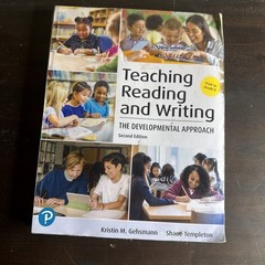 Teaching Reading and Writing : The Developmental Approach. Second Ed. Rental Ed
