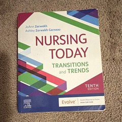 Elsevier Nursing Today: Transitions and Trends 10th Ed Paperback Zerwekh