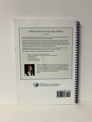 Primary Arts of Language: Writing Teather’s Manual 2011 Spiral PB VERY GOOD