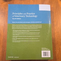 Principles and Practice of Veterinary Technology Paperback Margi