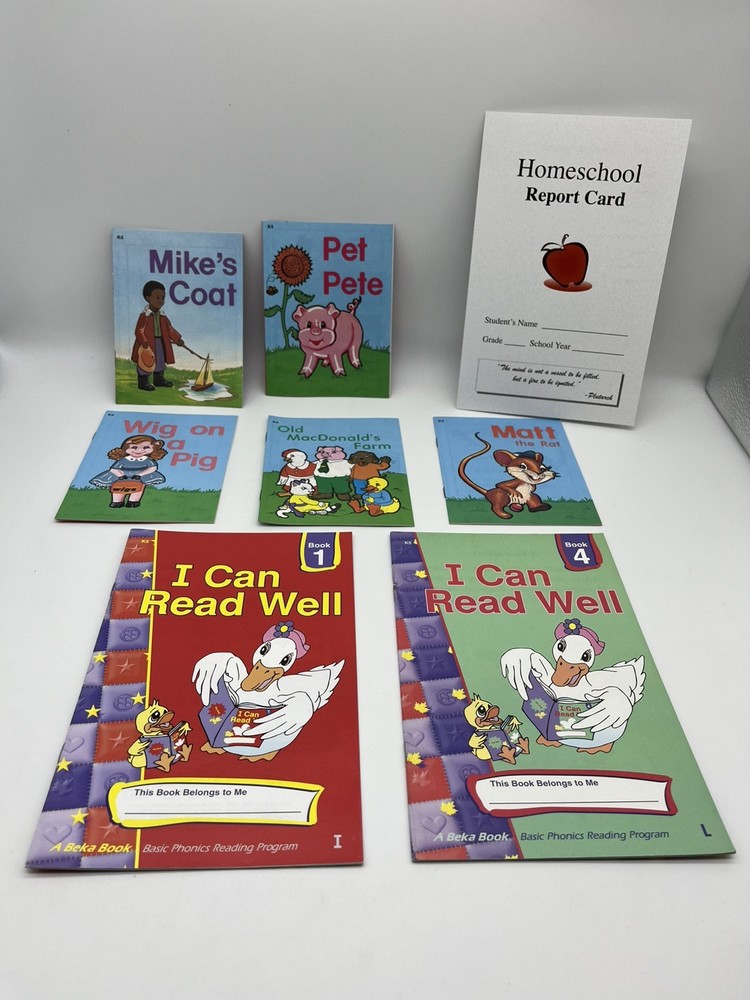 Abeka K4 & K5 Reading, Homeschool / School Little Owl & Read Well