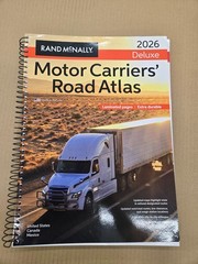 Rand Mcnally 2026 Deluxe Motor Carriers Road Atlas US Canada Mexico Laminated