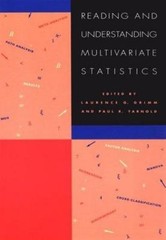 Reading and Understanding Multivariate Statistics – 1557982732, paperback
