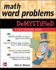 Math Word Problems Demystified Paperback Allan G. Bluman
