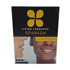 Living Language Spanish Complete Edition Beginner-Advanced 3 Books 9 CDs 2011